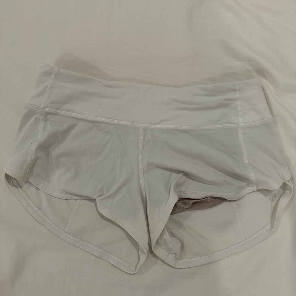 Lululemon size 2 white shorts